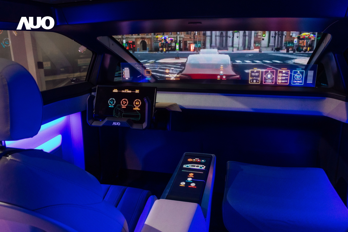 「友達智慧座艙2025」以使用者體驗為核心，運用Micro LED顯示科技為基礎搭配AI創新應用，打造沉浸、互動的座艙體驗，獲得台灣精品銀質獎