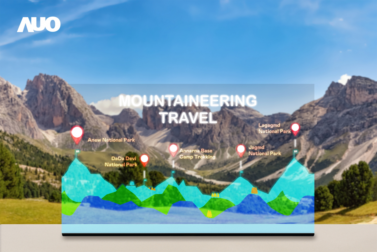 友達「177吋高透明度Micro LED顯示器」獲得台灣精品銀質獎，打破視野與空間的限制，適合應用於智慧零售、文物展示、創新廣告與智慧移動等場域