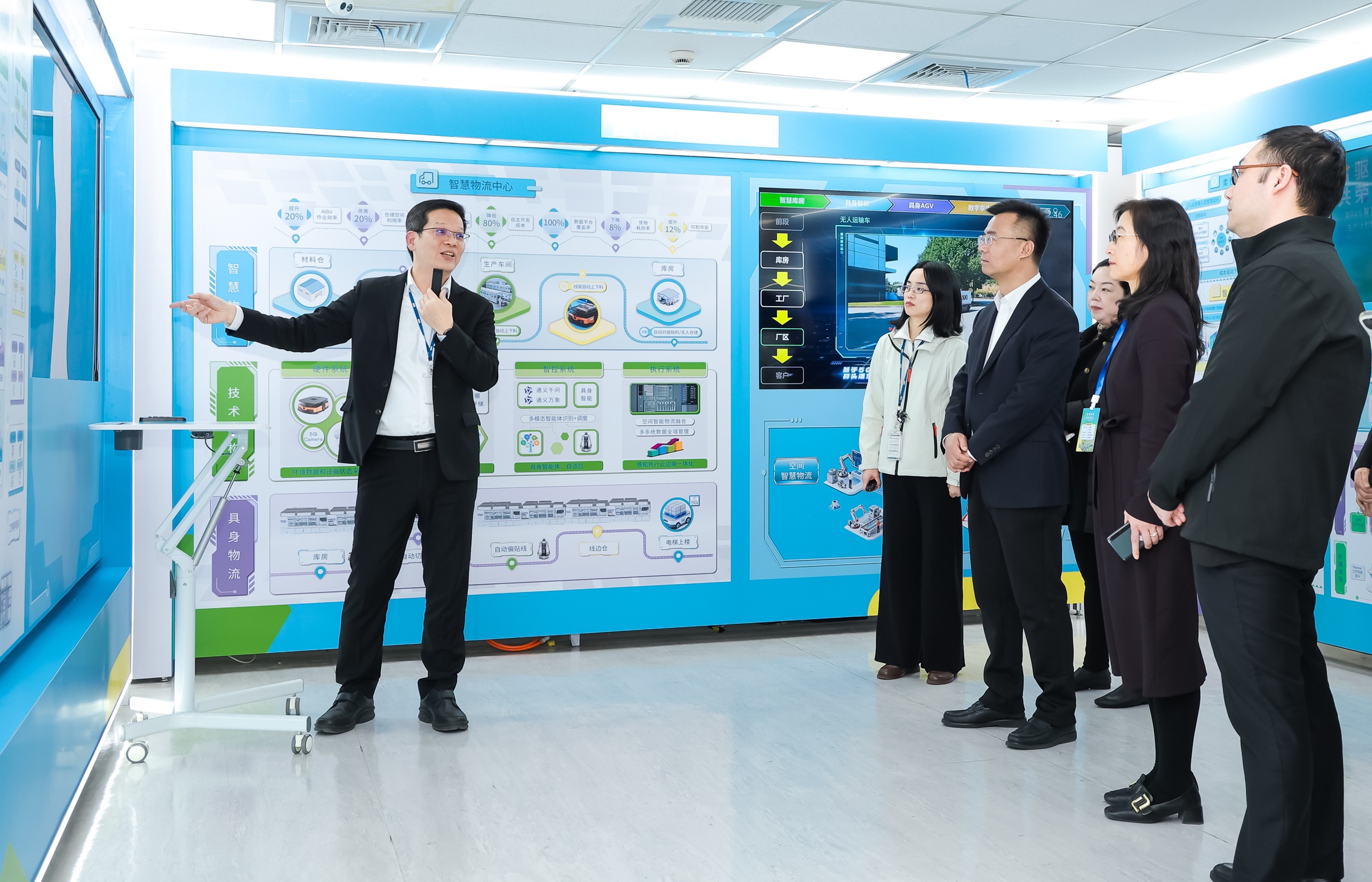 好体育在线官网苏州展示&rdquo;智能体&rdquo;在工业场景的深度应用，与&rdquo;具身智能&rdquo;在生产场景的创新整合，全面升级生产与管理流程，构建全链路智能制造体系，打造柔性自主工厂