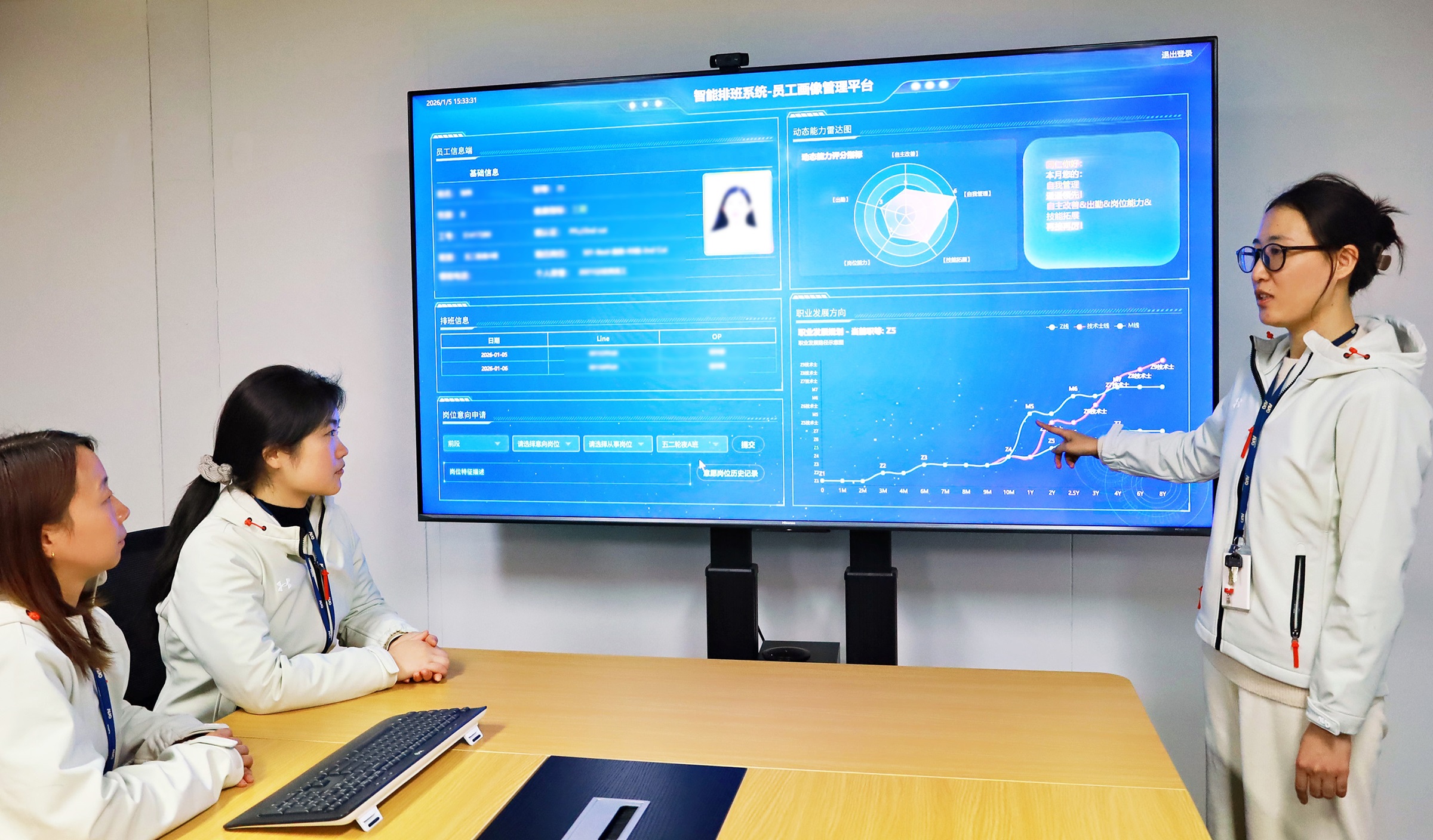 AUO Suzhou Fab enhances employee well-being through its Smart Scheduling System, enabling job rotation and personalized needs that support both health and career growth.