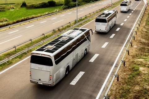 曲面牆、交通工具